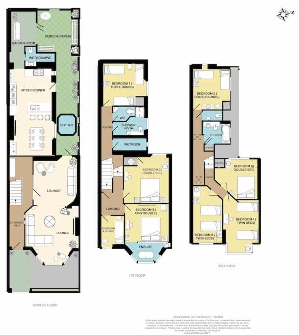 New Quay Edge14- Spacious, Stylish And Near The Beach! מראה חיצוני תמונה